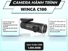 Camera Hành Trình Winca C100 WIFI GPS: Bảo Vệ Xe 24/24 Mọi Lúc, Mọi Nơi
